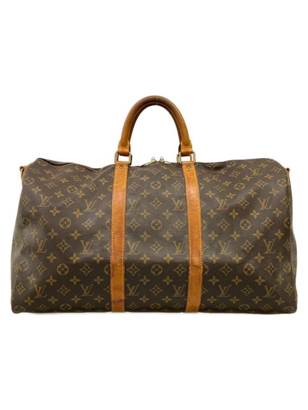 Louis Vuitton Boston Bag Monogram Keepall Bandouliere 50